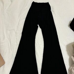 lululemon athletica Midnight Black Flare Pants